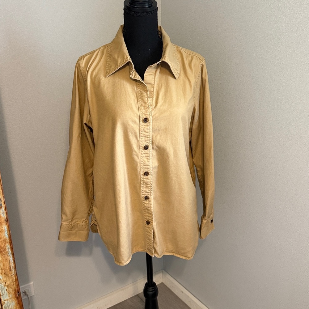 Banana Republic Gold Shirt